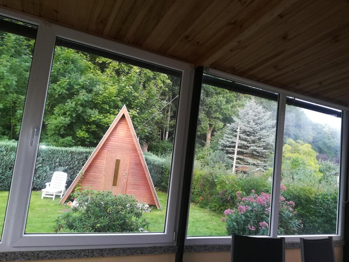Ferienhaus am Wald Loissin Exterior foto